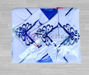 drap brode 8500fr Drap Brodé
